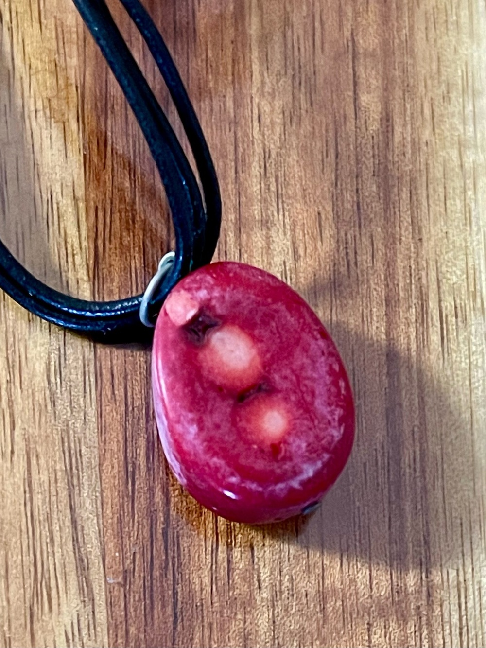 Handcrafted Red Jasper Stone Necklace purchased in CHINA- Women Jewelry